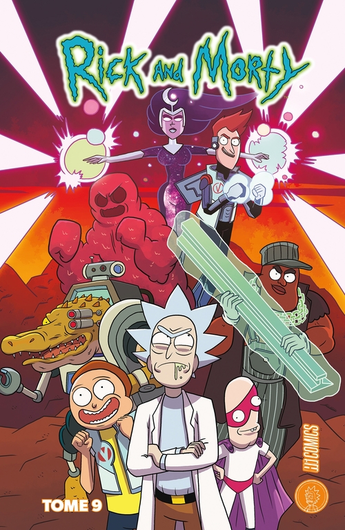 Couverture ebook de Rick & Morty, T9 : Rick & Morty T9, de Marc Ellerby, Tini Howard, Kyle Starks, Ben Kg