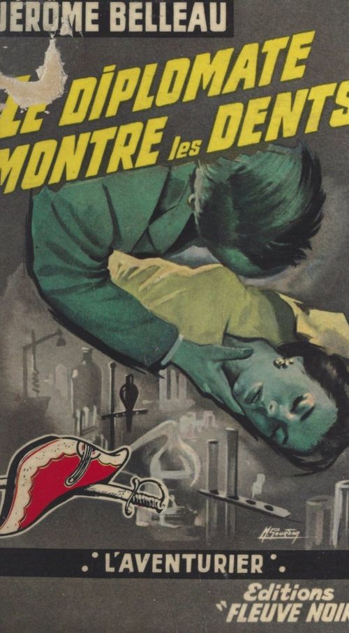 Couverture ebook de Le diplomate montre les dents, de Jerome Belleau