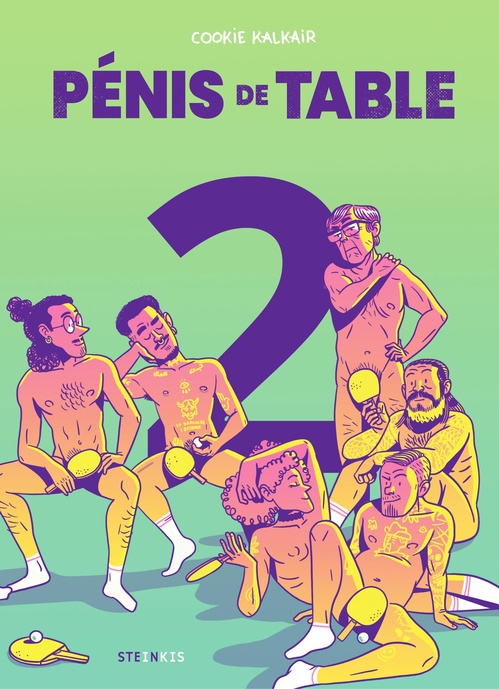 Couverture ebook de Pénis de table, de Cookie Kalkair