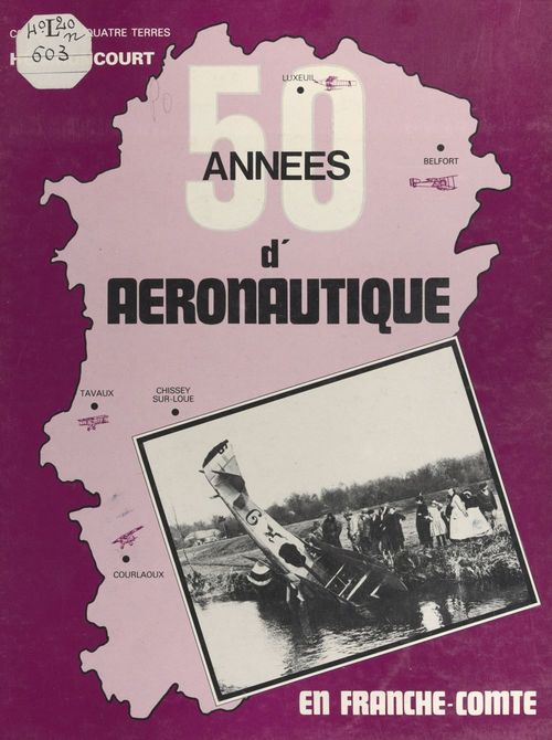 Couverture ebook de Projet d'actions éducatives : cinquante ans d'aéronautique en Franche-Comté, de Clubs Histoire Et Photographie Du Colleg