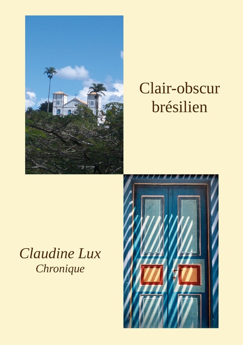 Couverture ebook de Clair-obscur brésilien, de Claudine Lux