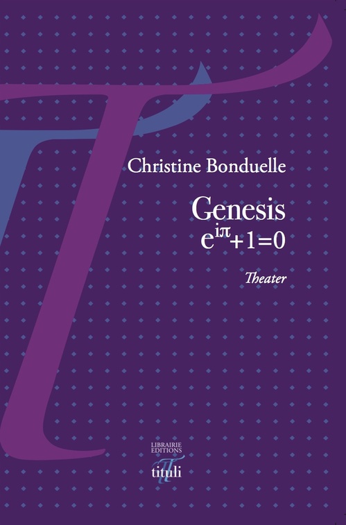 ebook cover of Genesis, eipi + 1 = 0, by Christine Bonduelle