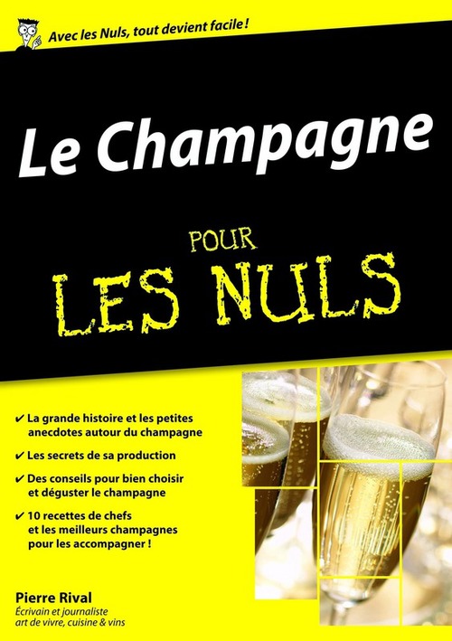 ebook cover of Le Champagne pour les Nuls Mégapoche, by Pierre Rival