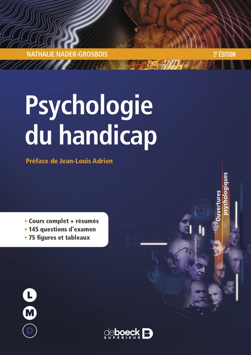 ebook cover of Psychologie du handicap : Série LMD, by Nathalie Nader-Grosbois