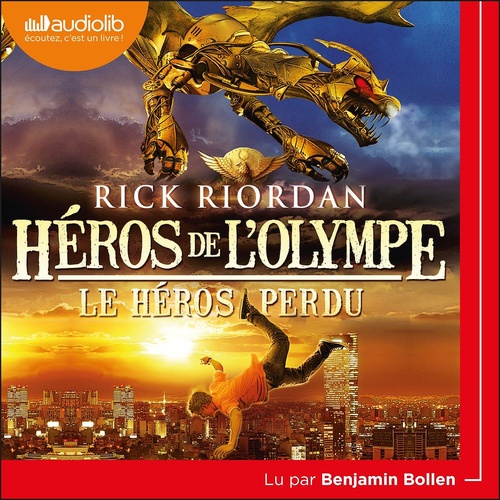 Couverture audiobook de Le Héros perdu - Héros de l'Olympe, tome 1, de Rick Riordan