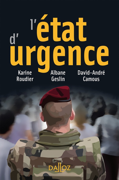 ebook cover of L'état d'urgence, by David-andré Camous, Albane Geslin, Karine Roudier