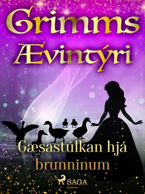 ebook cover of Gæsastúlkan hjá brunninum, by GrimmsbræðUr