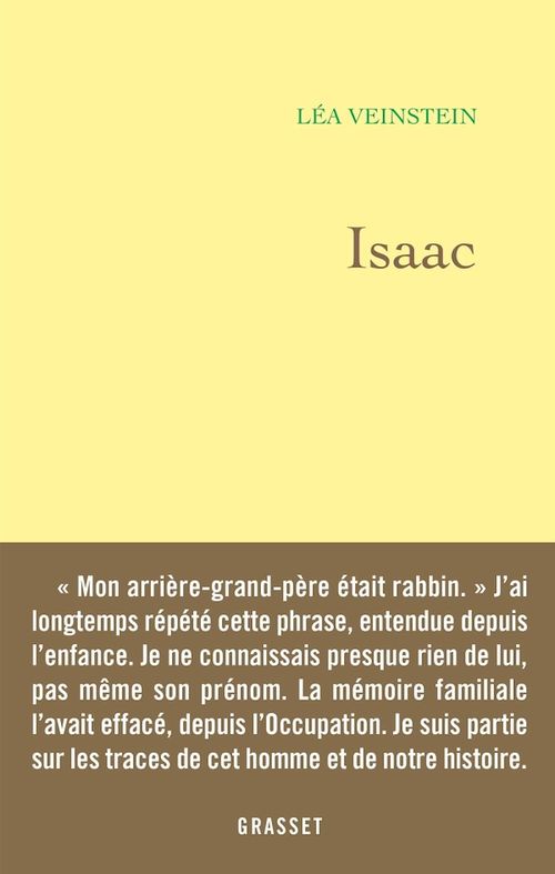 ebook cover of Isaac, by Léa Veinstein