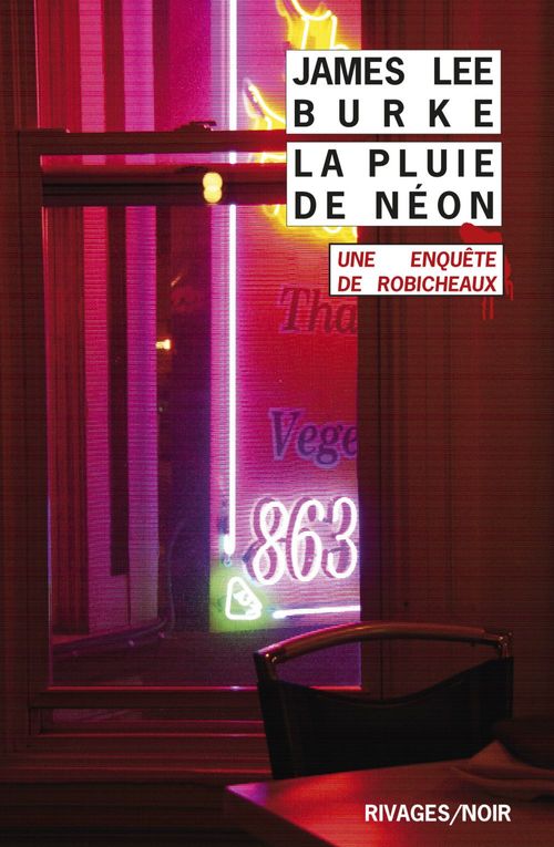 ebook cover of La pluie de néon, by James Lee Burke