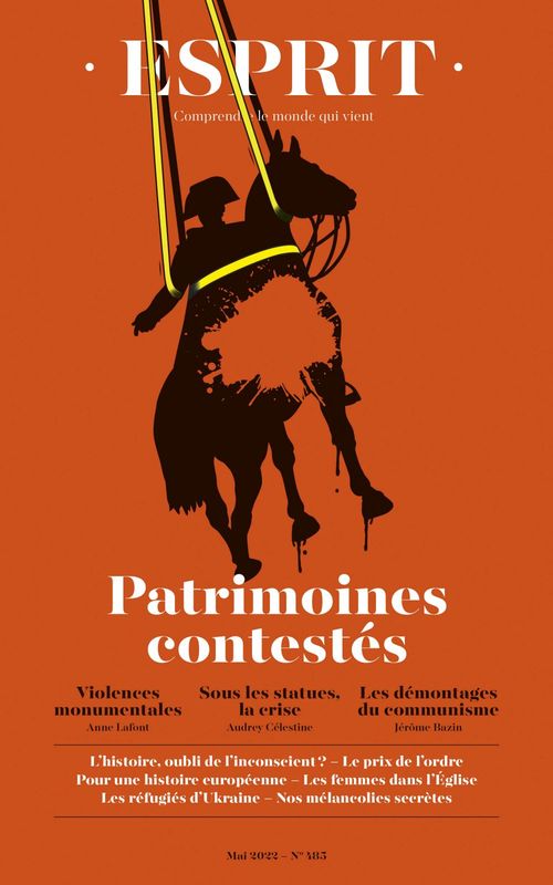 ebook cover of Esprit - Patrimoines contestés, by Esprit