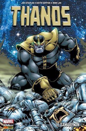 ebook cover of Thanos - Le samaritain, by Keith Giffen, Ron Lim, Jim Starlin