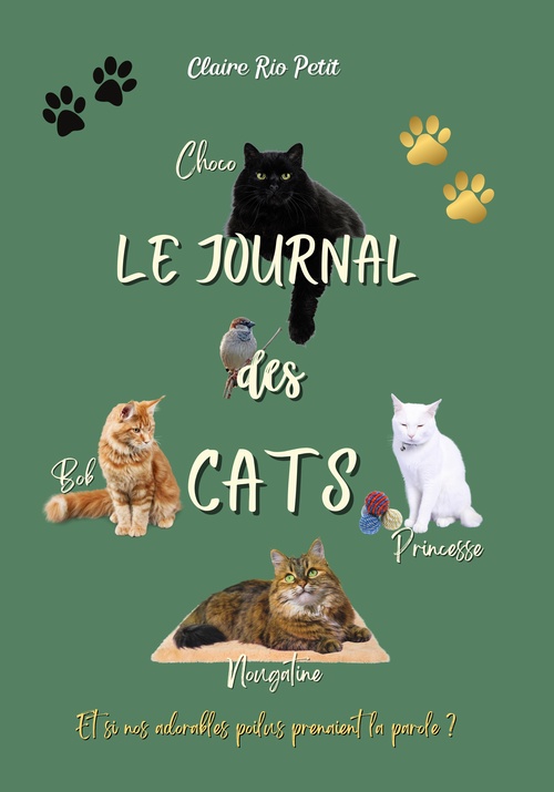 ebook cover of Le journal des Cats, by Claire RIO PETIT