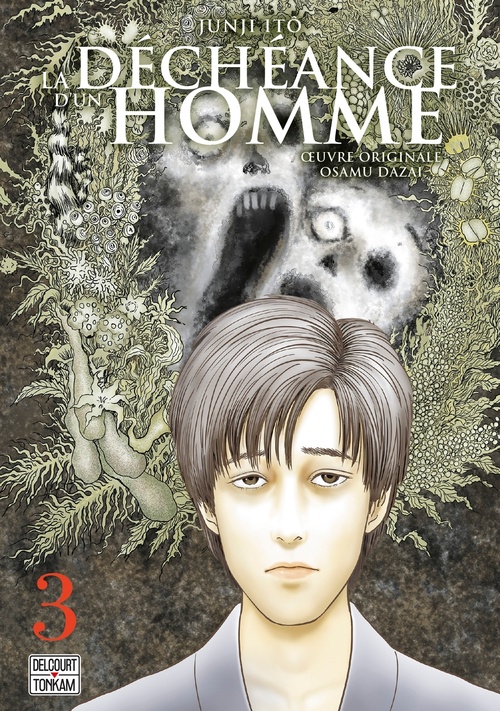Couverture ebook de La Déchéance d'un Homme T03, de Junji Ito