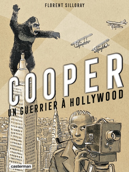 Couverture ebook de Cooper, un guerrier à Hollywood, de Florent Silloray