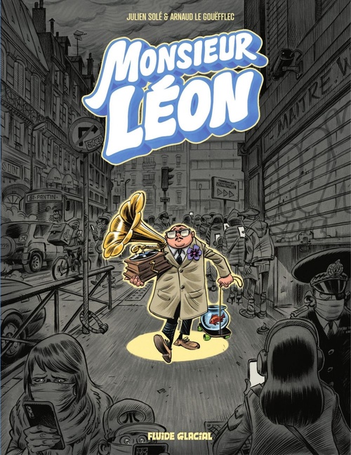 Couverture ebook de Monsieur Léon, de Arnaud Le Gouëfflec, Julien-CDM
