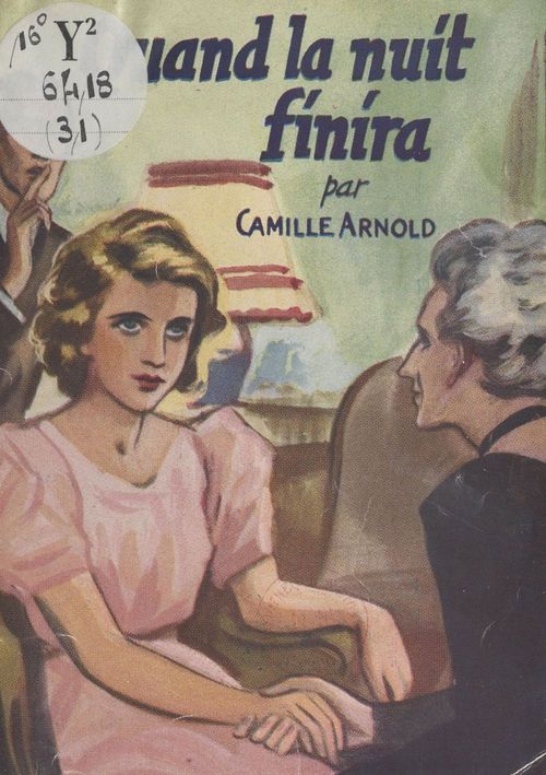 ebook cover of Quand la nuit finira, by Camille Arnold