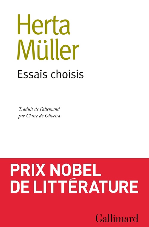 Couverture ebook de Essais choisis, de Herta Müller