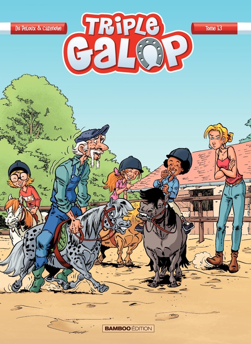 ebook cover of Triple Galop - Tome 13, by Christophe Cazenove, Benoît Du Peloux