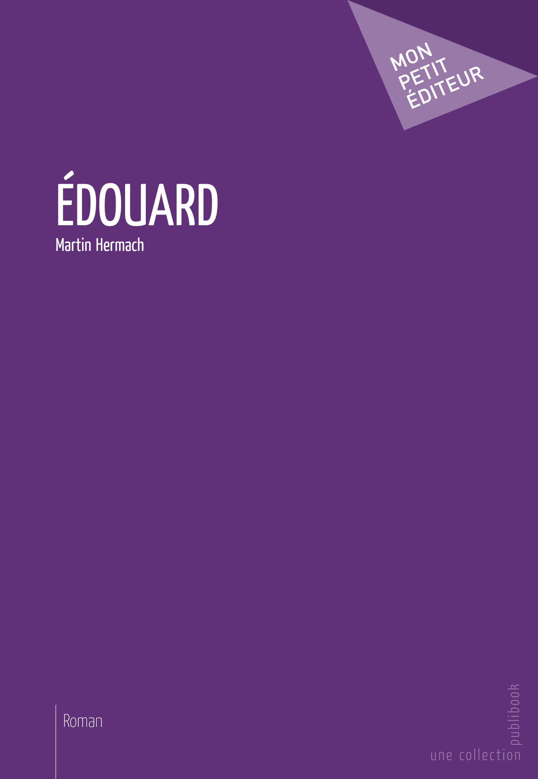 ebook cover of Édouard, by Martin Hermach