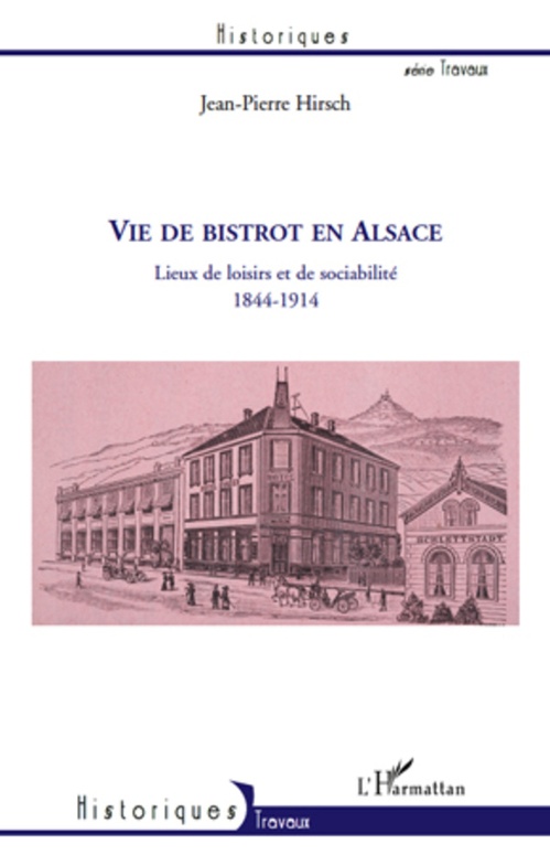 ebook cover of Vie de bistrot en Alsace, by Jean-pierre Hirsch