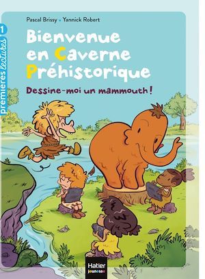 Couverture ebook de Bienvenue en caverne - Dessine-moi un mammouth ! GS/CP 5/6 ans, de Pascal Brissy