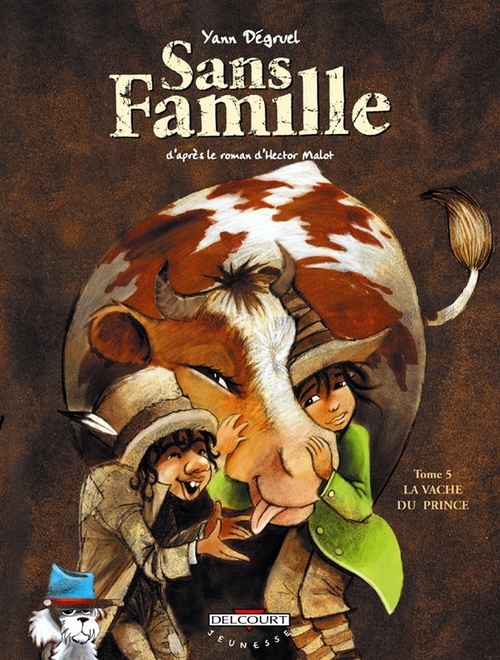 Couverture ebook de Sans famille T05 - La Vache du prince, de Degruel