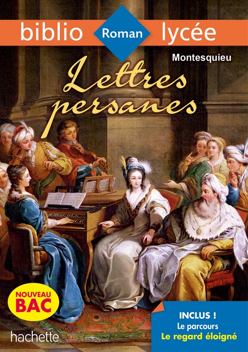 ebook cover of BiblioLycée - Lettres Persanes, Montesquieu, by Montesquieu, Laurence Teper