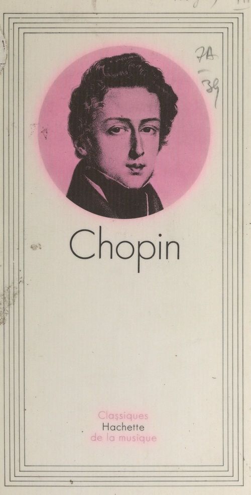 ebook cover of Chopin, by Andre Lavagne