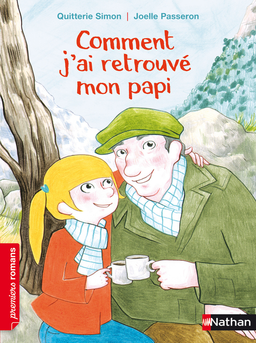 Couverture ebook de Comment j'ai retrouvé mon papi, de Joëlle Passeron, Quitterie Simon