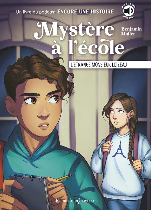 Couverture ebook de Mystère à l'école. L'étrange monsieur Loizeau, de Benjamin Muller