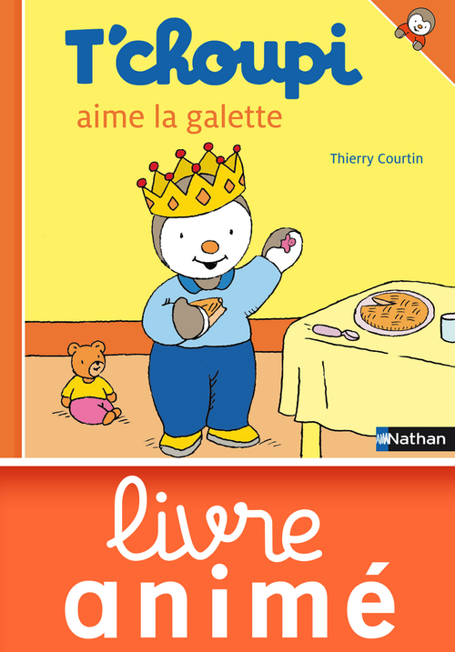 ebook cover of T'choupi aime la galette, by Thierry Courtin