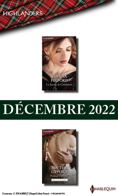 ebook cover of Pack mensuel Highlanders - 2 romans (Décembre 2022), by Joanna Fulford, Blythe Gifford
