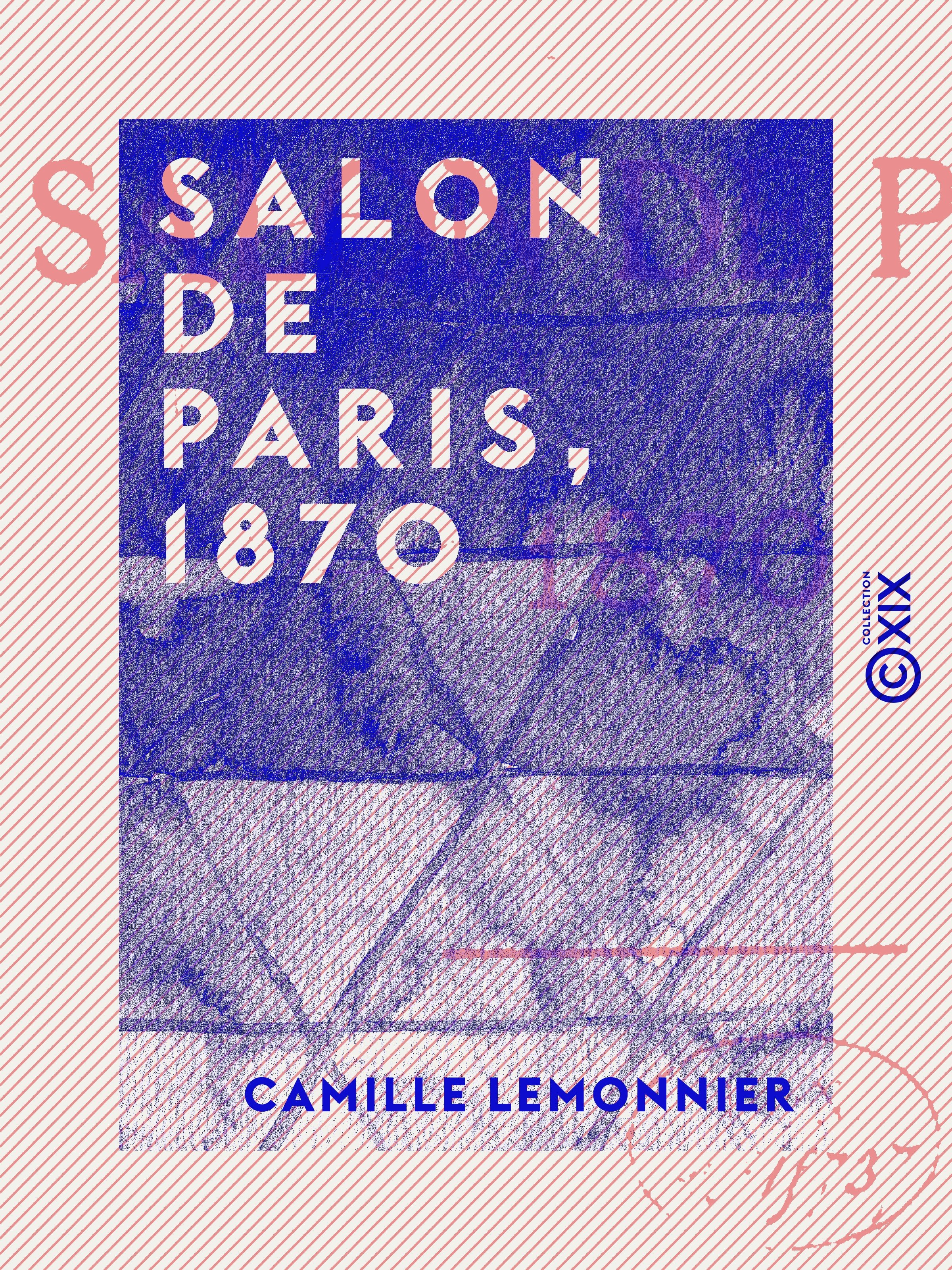 ebook cover of Salon de Paris, 1870, by Camille Lemonnier
