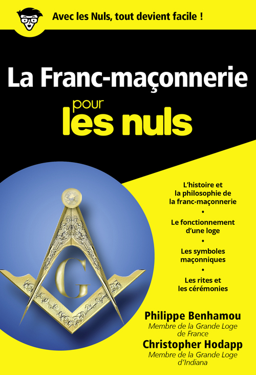 ebook cover of Franc-maçonnerie poche pour les nuls, by Christopher Hodapp, Philippe Benhamou