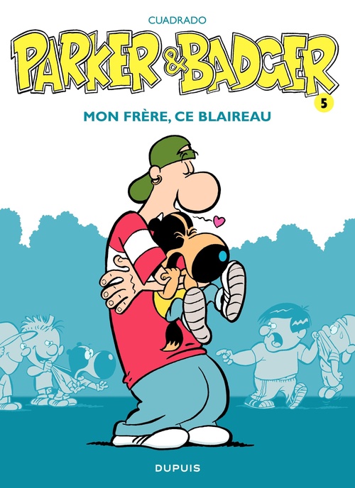 Couverture ebook de Parker et Badger - Tome 5 - Mon frère, ce blaireau, de Marc Cuadrado
