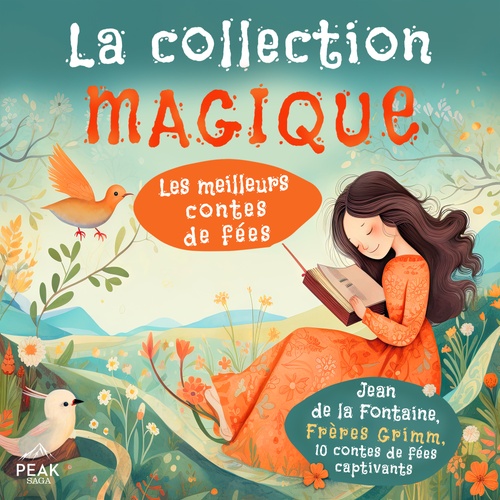 Couverture audiobook de La collection magique, de Freres Grimm, Anonyme, Jean De La Fontaine