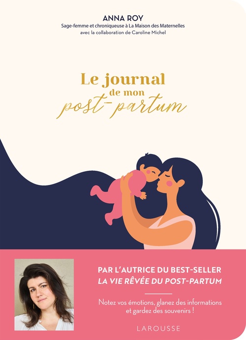 ebook cover of Le journal de mon post-partum, by Anna Roy, Caroline Michel