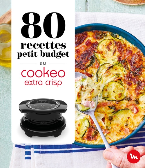 ebook cover of 80 recettes petit budget au Cookeo Extra Crisp, by Collectif