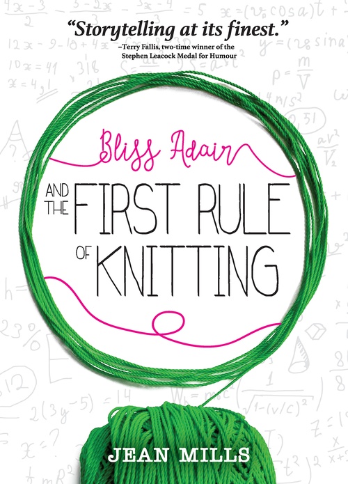 ebook cover of Bliss Adair and the First Rule of Knitting, by Jean Mills