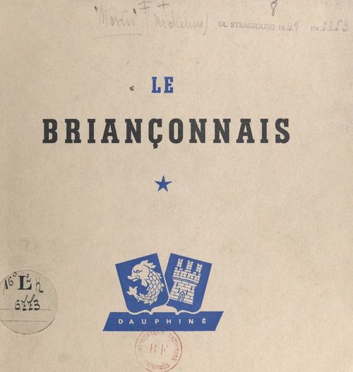 Couverture ebook de Le Briançonnais, de Micheline Morin