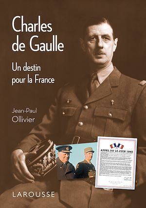 Couverture ebook de Charles de Gaulle, de Jean-Paul Ollivier