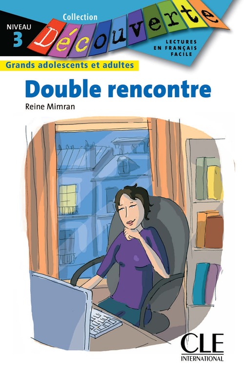 ebook cover of Double rencontre fle lecture Découverte en e-pub3, by Reine Mimran