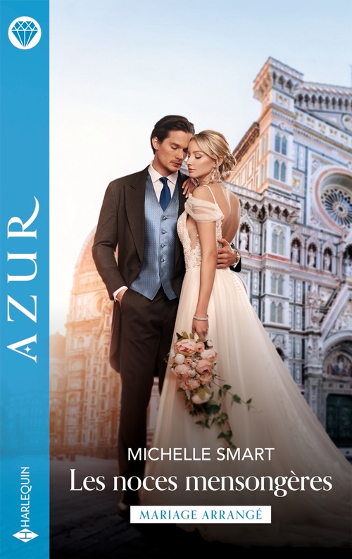 Couverture ebook de Les noces mensongères, de Michelle Smart