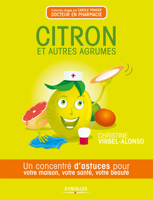 Couverture ebook de Citron et autres agrumes, de Christine Virbel Alonso