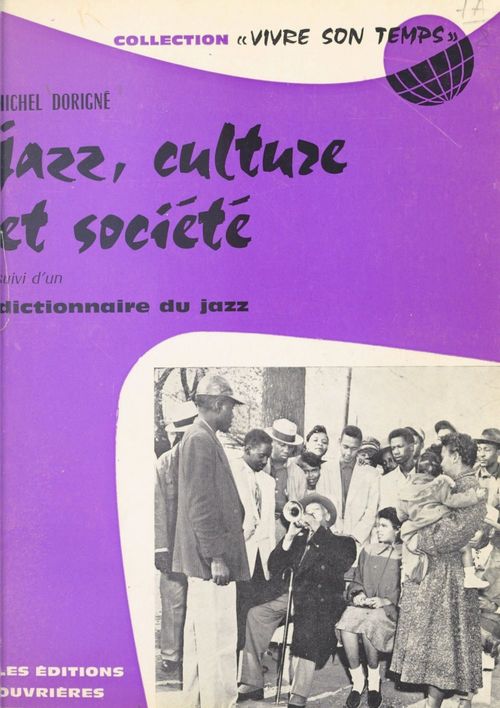 Couverture ebook de Jazz, culture et société, de Michel Dorigne