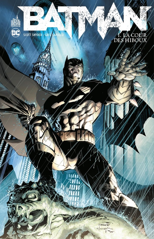 Couverture ebook de Batman - Tome 1 - La Cour des Hiboux, de Scott Snyder, Greg Capullo