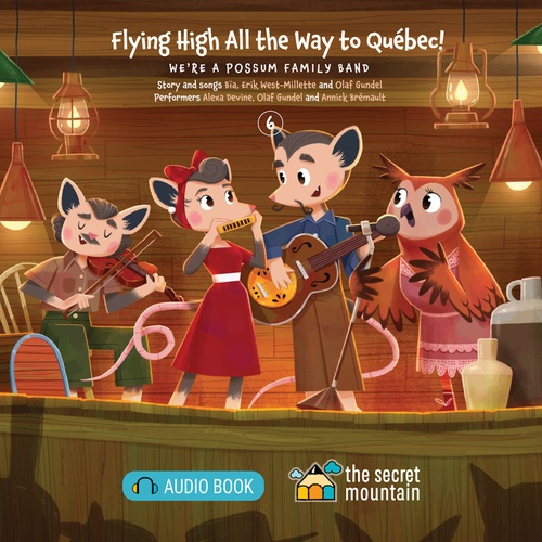 Couverture audiobook de Flying High All the Way to Québec!, de Bia Krieger