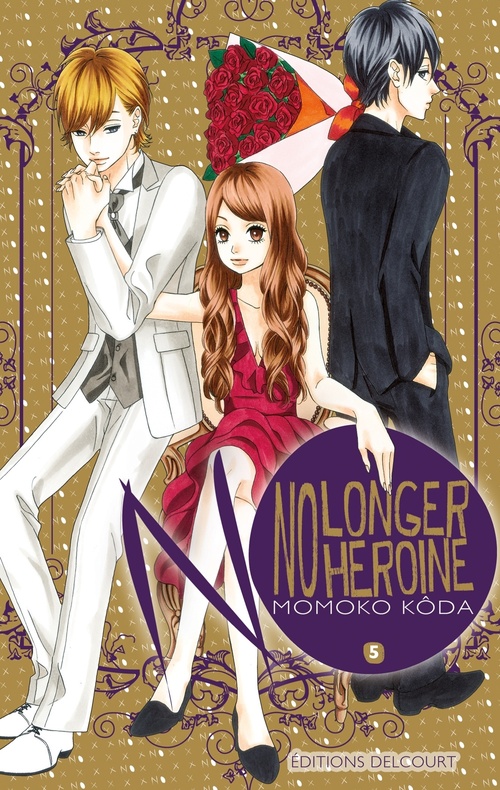 Couverture ebook de No longer Heroine T05, de Momoko Kôda, Yuko K.