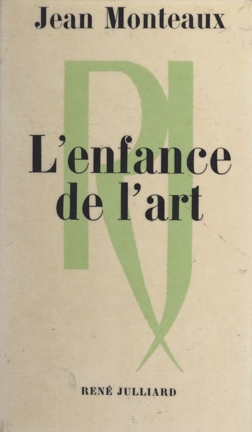 ebook cover of L'enfance de l'art, by Jean Monteaux