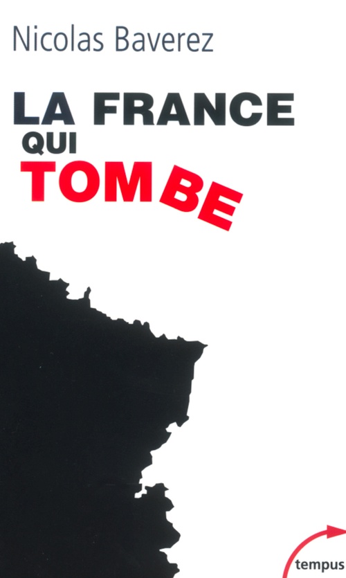 Couverture ebook de La France qui tombe, de Nicolas Baverez